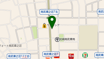 来来亭 武庫之荘店の地図画像