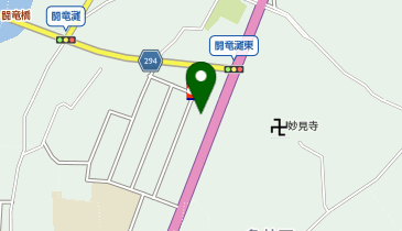 来来亭 滝野社店の地図画像
