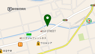 来来亭 藤枝店の地図画像