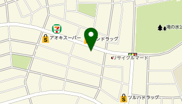 来来亭 滝の水店の地図画像