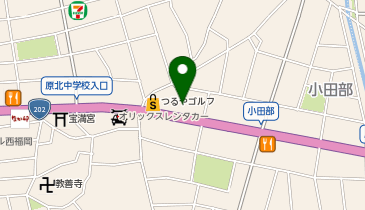 来来亭 小田部店の地図画像