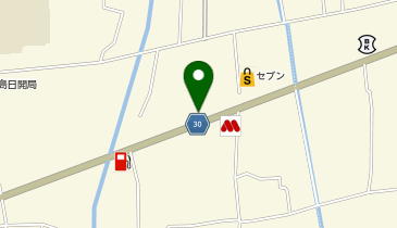 来来亭 国府店の地図画像