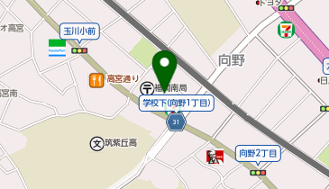 来来亭 大橋店の地図画像