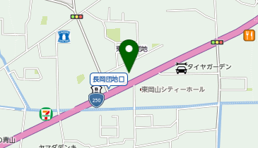 来来亭 東岡山店の地図画像