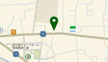 来来亭 長野高田店の地図画像