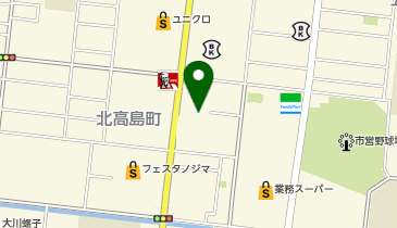来来亭 リコー通り店の地図画像