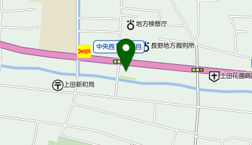 来来亭 上田店の地図画像