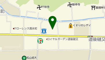 来来亭 松山大前店の地図画像