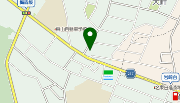 来来亭 名東大針店の地図画像