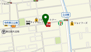 来来亭 春日部店の地図画像