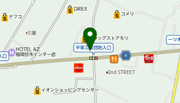 来来亭 甘木インター店の地図画像
