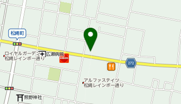 来来亭 高松松縄店の地図画像
