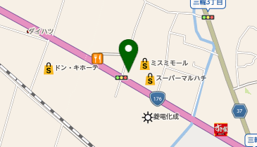 来来亭 三田店の地図画像