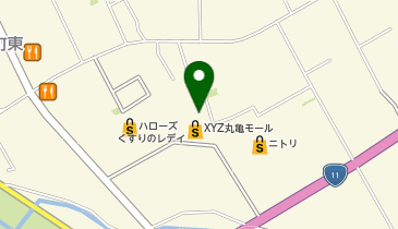 来来亭 丸亀店の地図画像