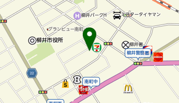 来来亭 柳井店の地図画像