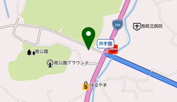 来来亭 時津店の地図画像