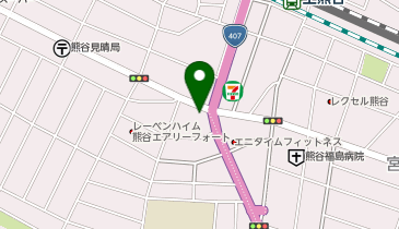来来亭 熊谷店の地図画像