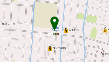 来来亭 野々市店の地図画像
