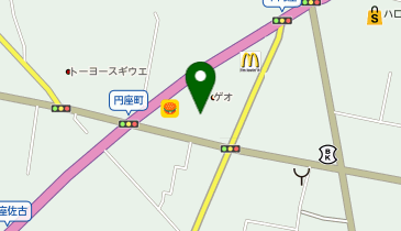来来亭 高松円座店の地図画像