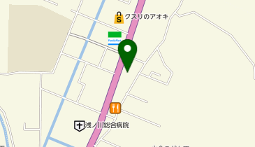 来来亭 金沢小坂店の地図画像