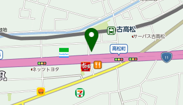 来来亭 高松屋島店の地図画像
