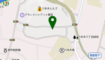 ロレックス ブティック 六本木ヒルズの地図画像