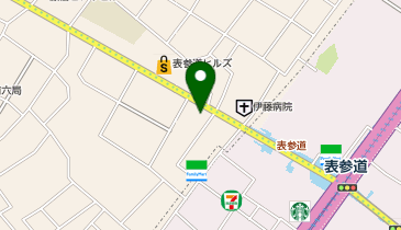 ロレックス サービスセンター 表参道の地図画像