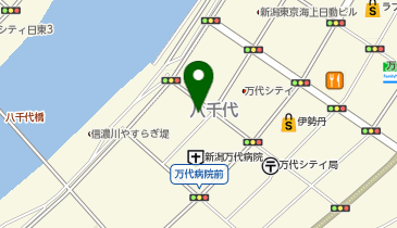 ロレックス ブティック 伊勢丹新潟の地図画像