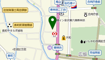 ロレックス ブティックレキシア 金沢香林坊店の地図画像