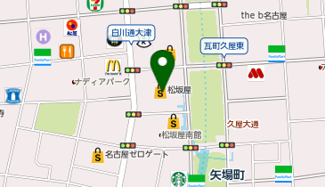 ロレックス ブティック 松坂屋名古屋の地図画像