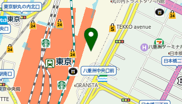 ロレックス ブティック 大丸東京の地図画像
