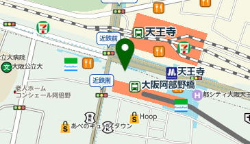 ロレックス ブティック 近鉄あべのハルカスの地図画像