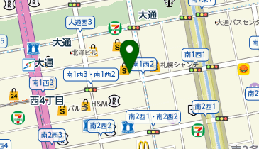 ロレックス ブティック 丸井今井札幌本店の地図画像