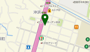 ハラダ本店の地図画像