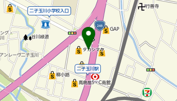 ロレックス ブティック 高島屋玉川の地図画像