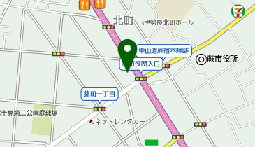 浦和支店の地図画像