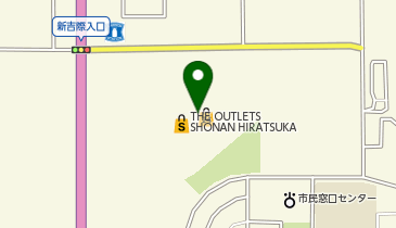 HAKKA ジ アウトレット湘南平塚店の地図画像