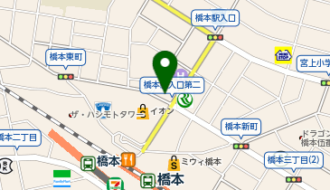 丸にたちばなの地図画像