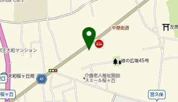 小川 大和桜ケ丘店の地図画像