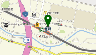 小川 北野店の地図画像