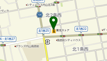 クリーニングエース 東光ストア円山店の地図画像