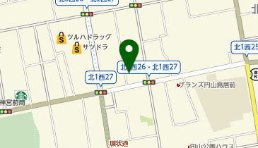 クリーニングエース 円山店の地図画像