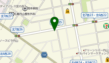 クリーニングエース 北6条店の地図画像
