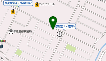 クリーニングエース 千歳長都店【閉店】の地図画像