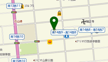 クリーニングエース 東光ストア行啓通り店の地図画像