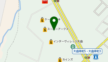 クリーニングエース アークス大曲店の地図画像