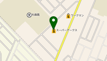 クリーニングエース アークス大麻店の地図画像