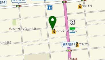 クリーニングエース アークス山鼻店の地図画像