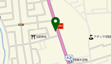 HOTEL R9 The Yard 茂原の地図画像