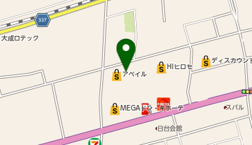 HIヒロセ スーパーコンボ菊陽店の地図画像